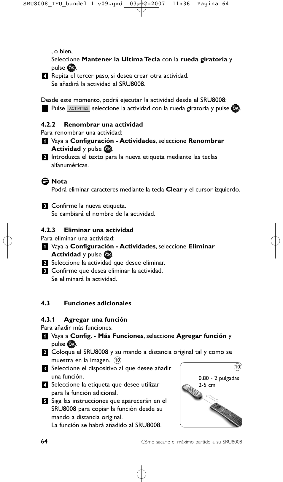 Philips Prestigo Universal-Fernbedienung User Manual | Page 64 / 124