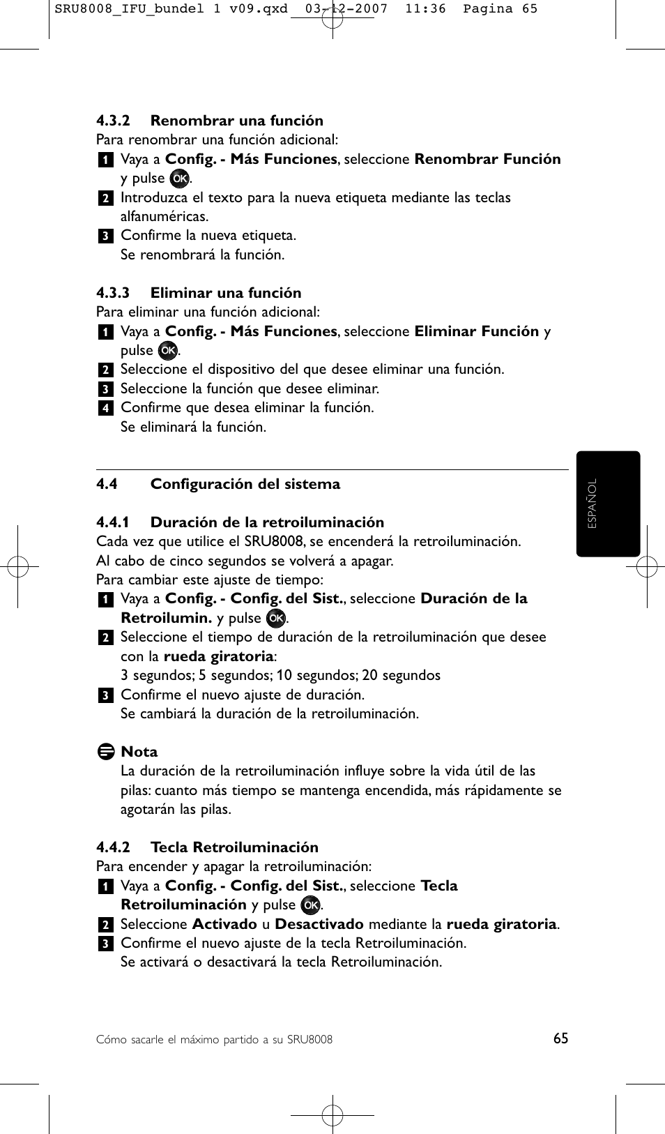 Philips Prestigo Universal-Fernbedienung User Manual | Page 65 / 124