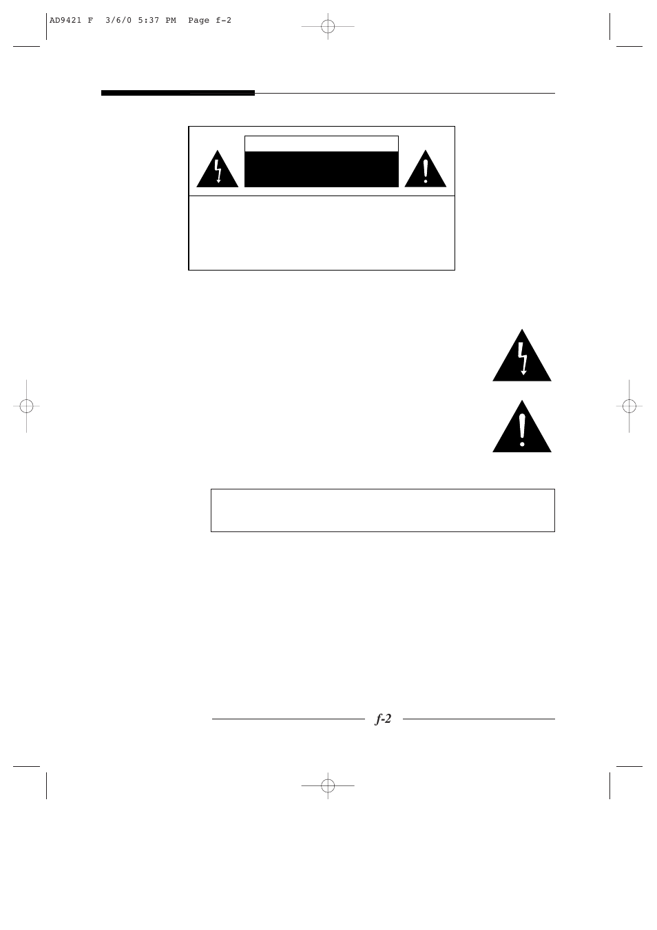 French, Explication des symboles | American Dynamics AD9421 User Manual | Page 15 / 67