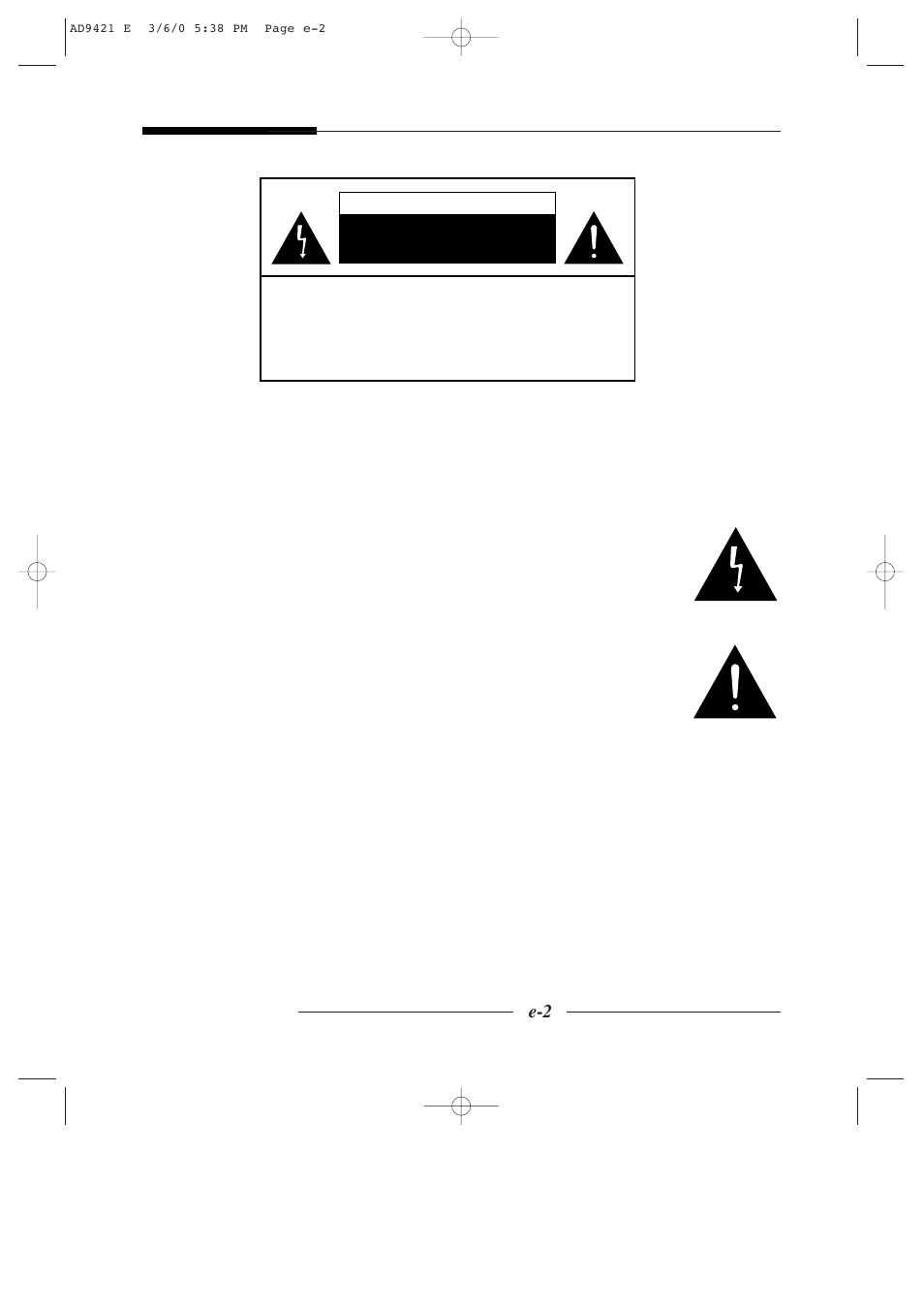 English, Explanation of symbols | American Dynamics AD9421 User Manual | Page 2 / 67