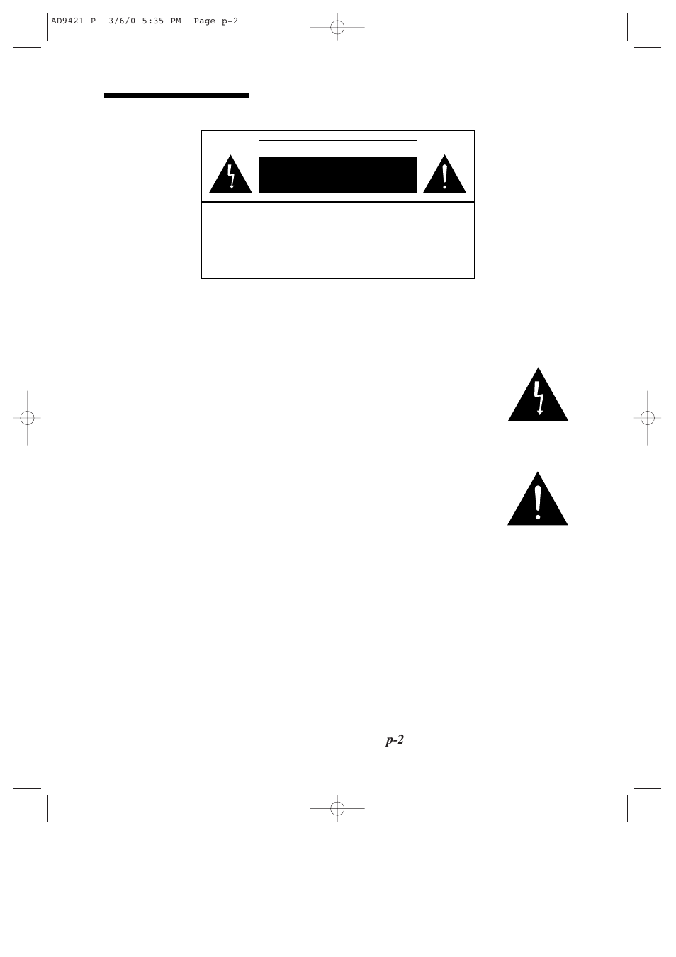 Portuguese, Explicação dos símbolos gráficos | American Dynamics AD9421 User Manual | Page 41 / 67