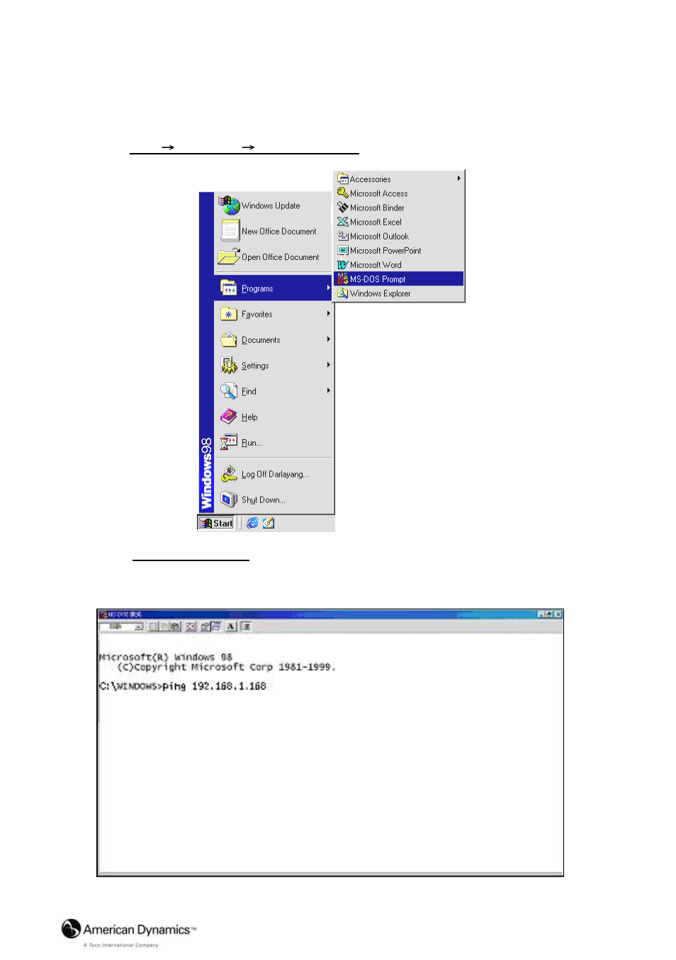 6 connection testing, Onnection, Esting | American Dynamics VideoEdge IP Indoor Mini-dome 8200-2646-02 B0 User Manual | Page 25 / 89