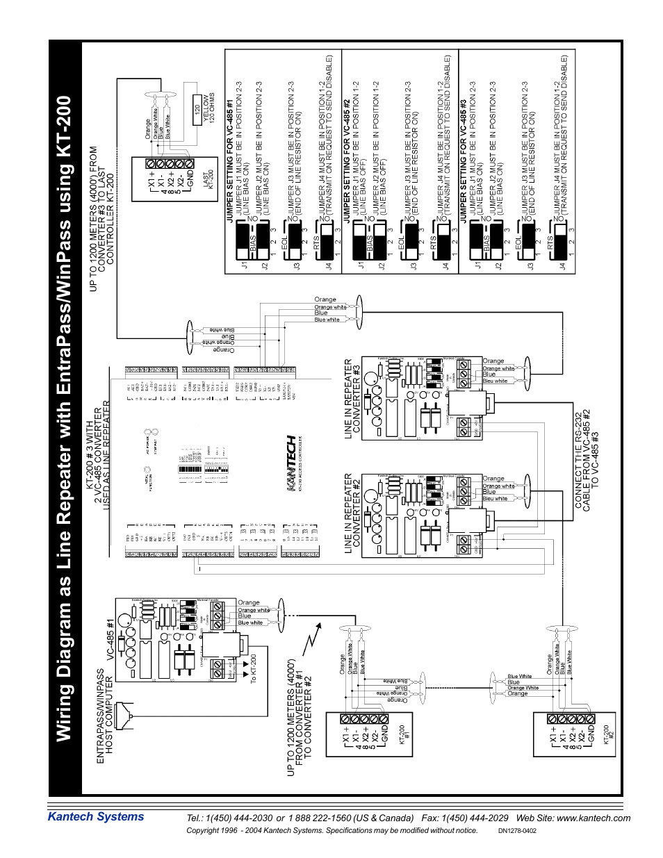 Kantech VC-485 User Manual | Page 2 / 2