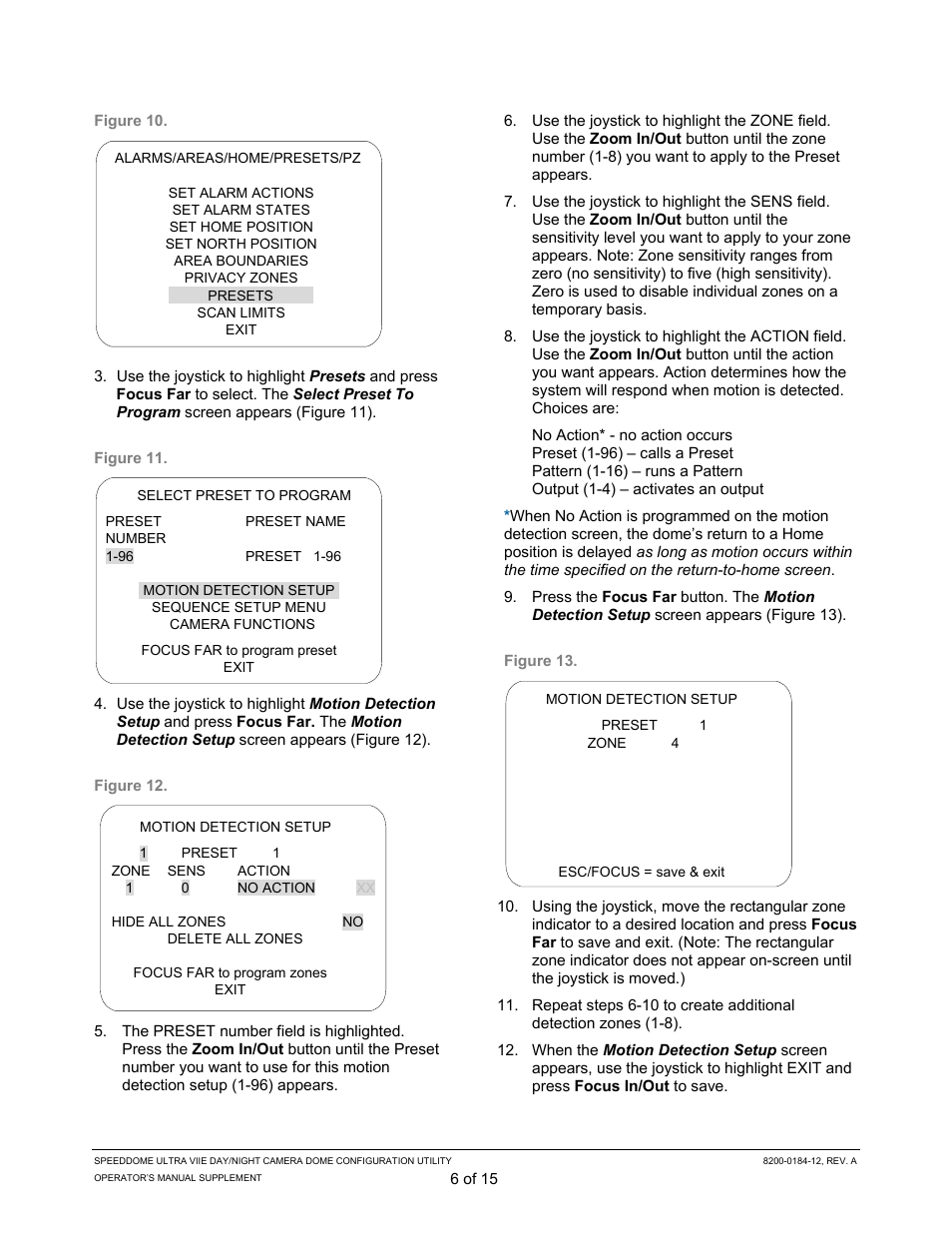 American Dynamics ULTRA VIIE User Manual | Page 6 / 15