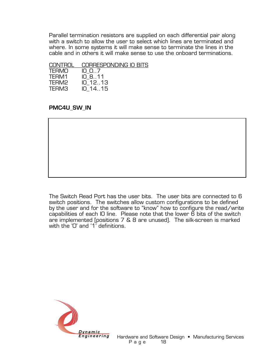 American Dynamics PMC-4U-CACI User Manual | Page 18 / 33
