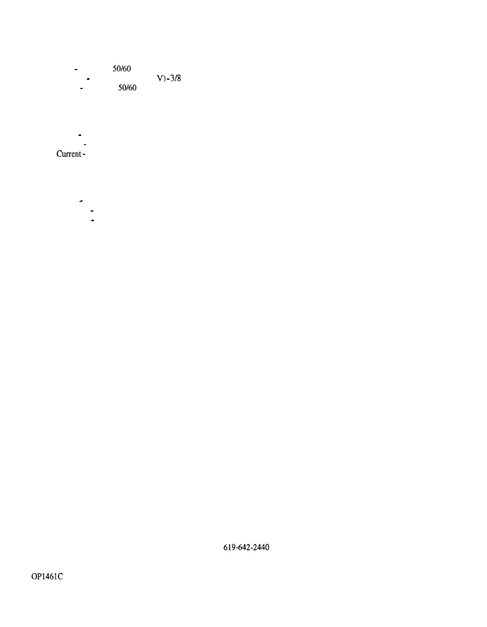 American Dynamics 1461 User Manual | Page 13 / 13