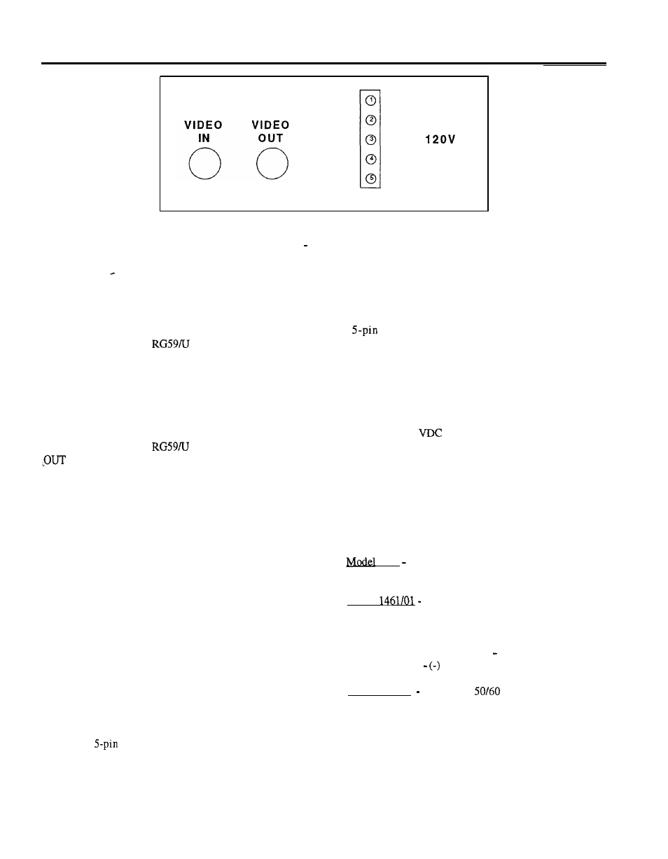 American Dynamics 1461 User Manual | Page 6 / 13