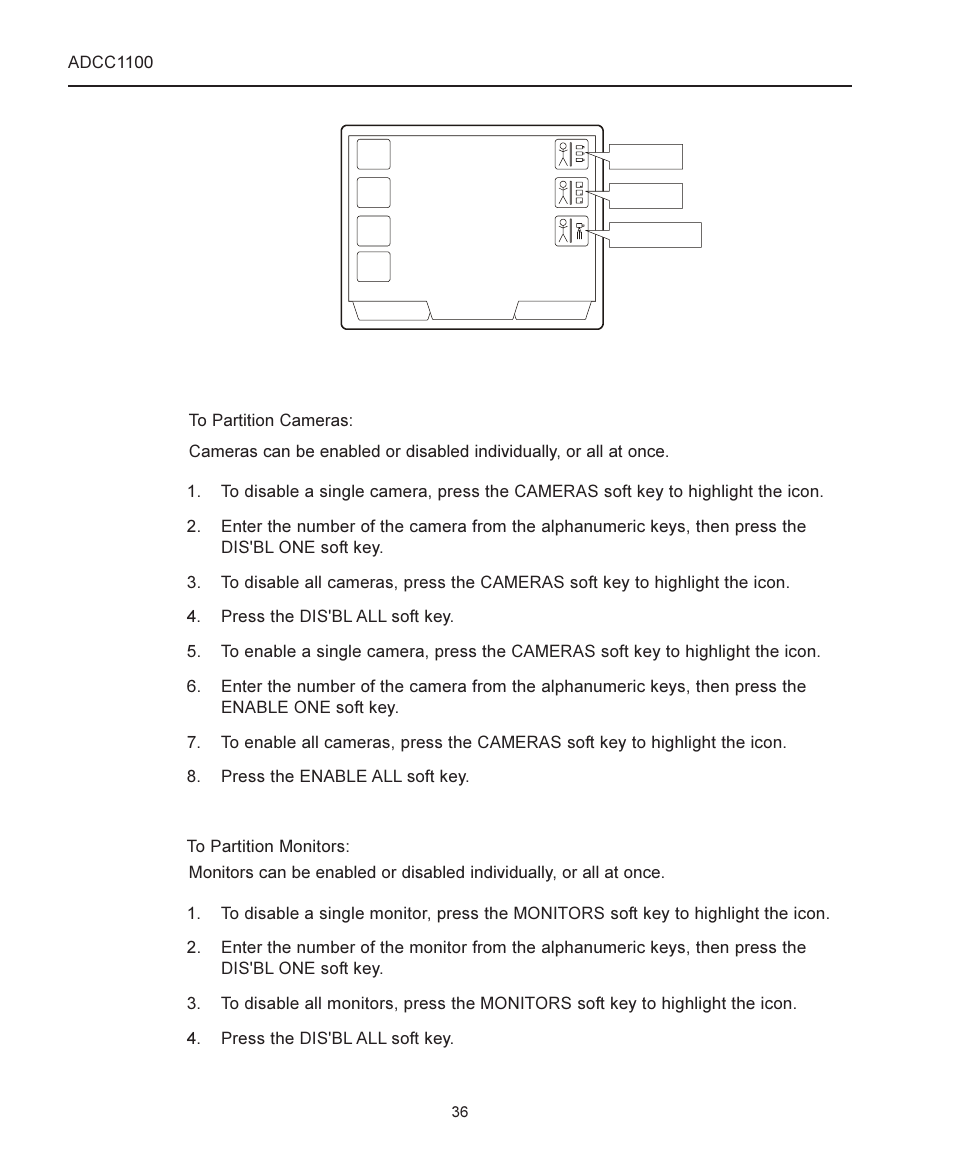American Dynamics ADCC1100 User Manual | Page 42 / 60
