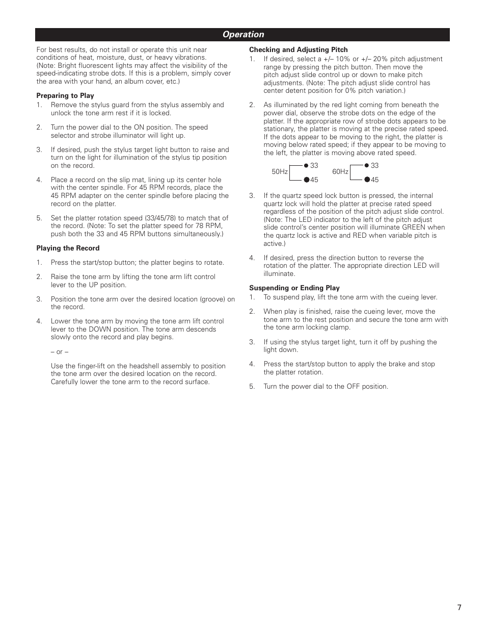 Audio-Technica AT-PL120 User Manual | Page 7 / 11