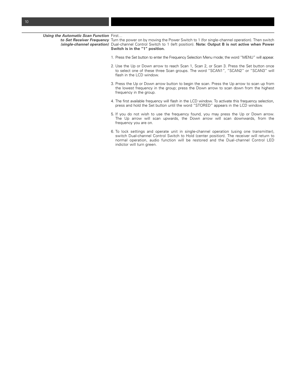 Audio-Technica ATW- 1821 User Manual | Page 10 / 16
