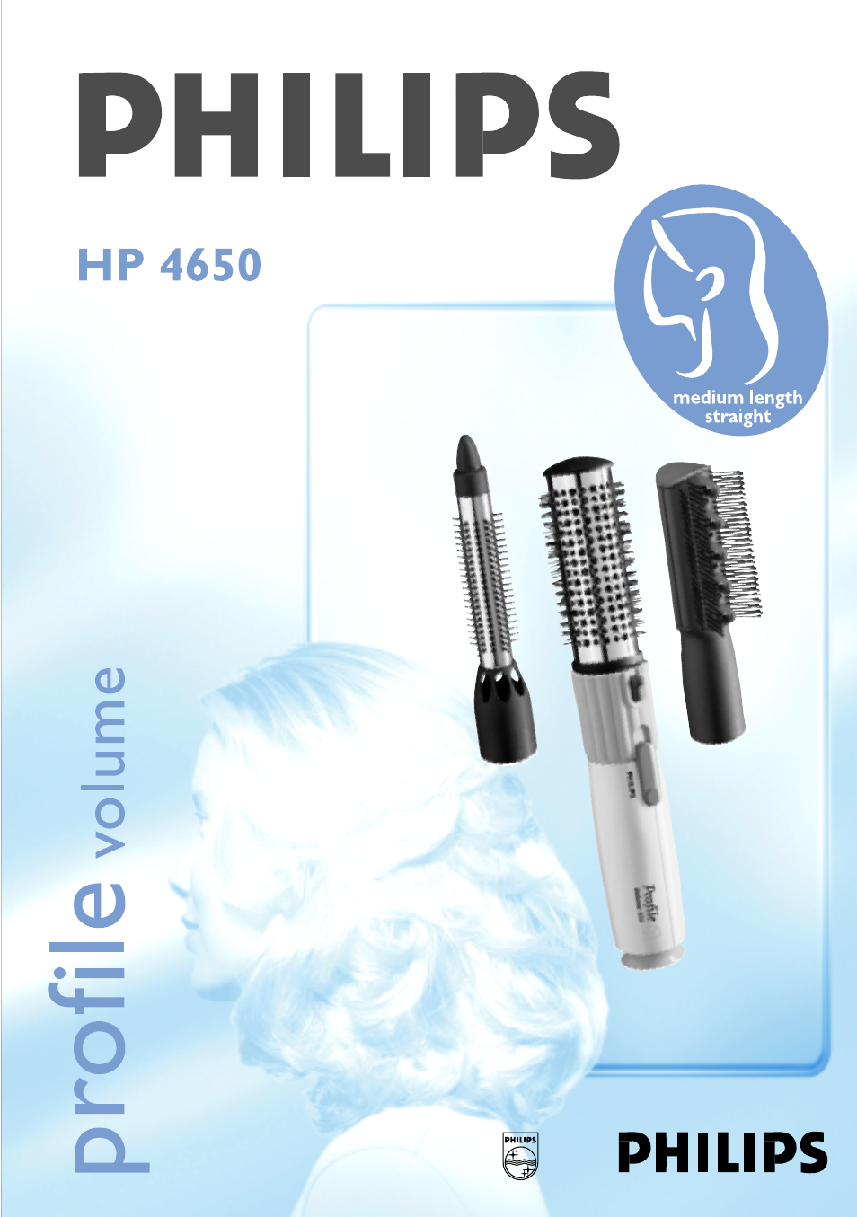 Philips Profile Volume Styler User Manual | 50 pages