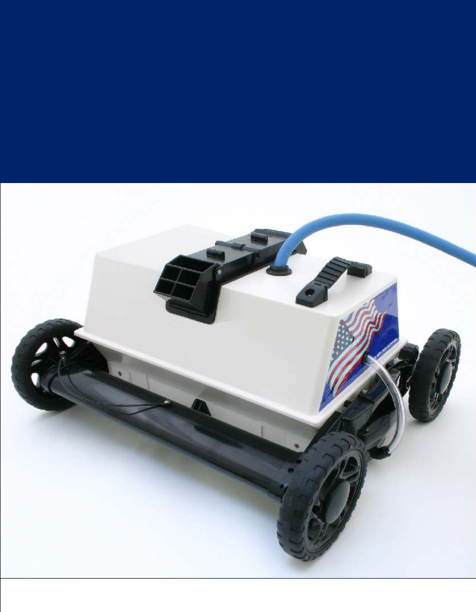 AquaJet Inc Swimming Pool Cleaner User Manual | 8 pages