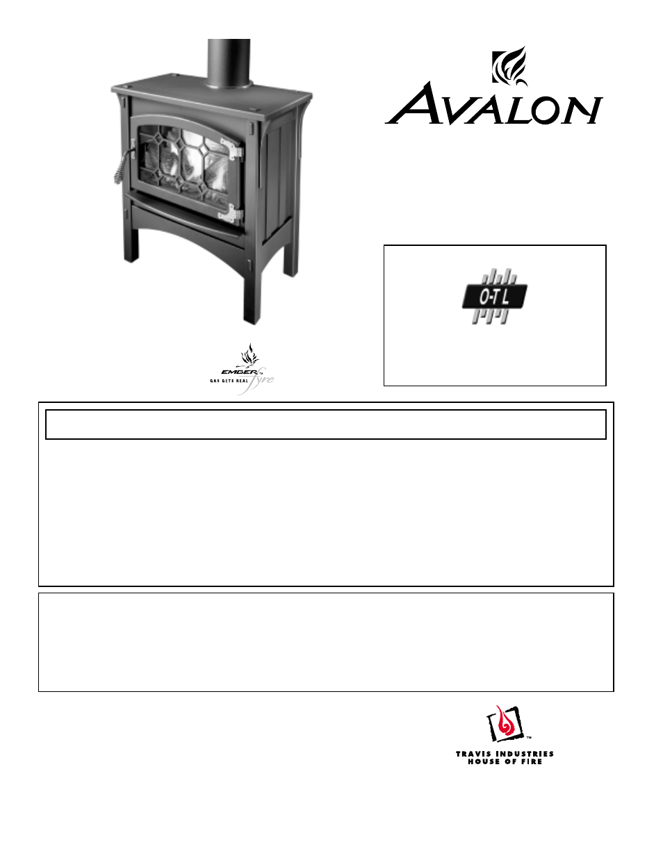 Avalon Stoves Freestanding Stove User Manual | 42 pages