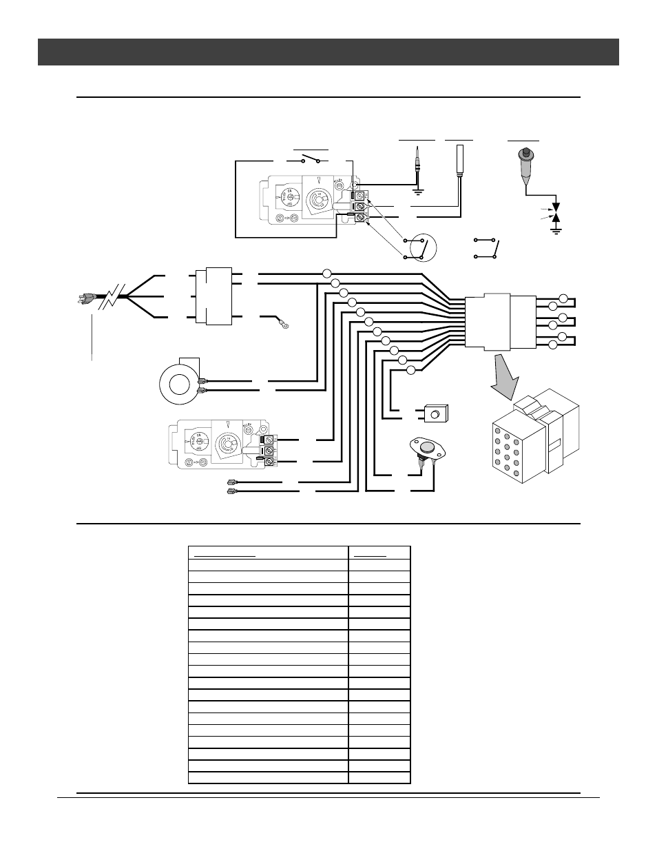 Maintenance, Wiring diagram, Replacement parts list | For qualified service personnel only) | Avalon Stoves Freestanding Stove User Manual | Page 32 / 42