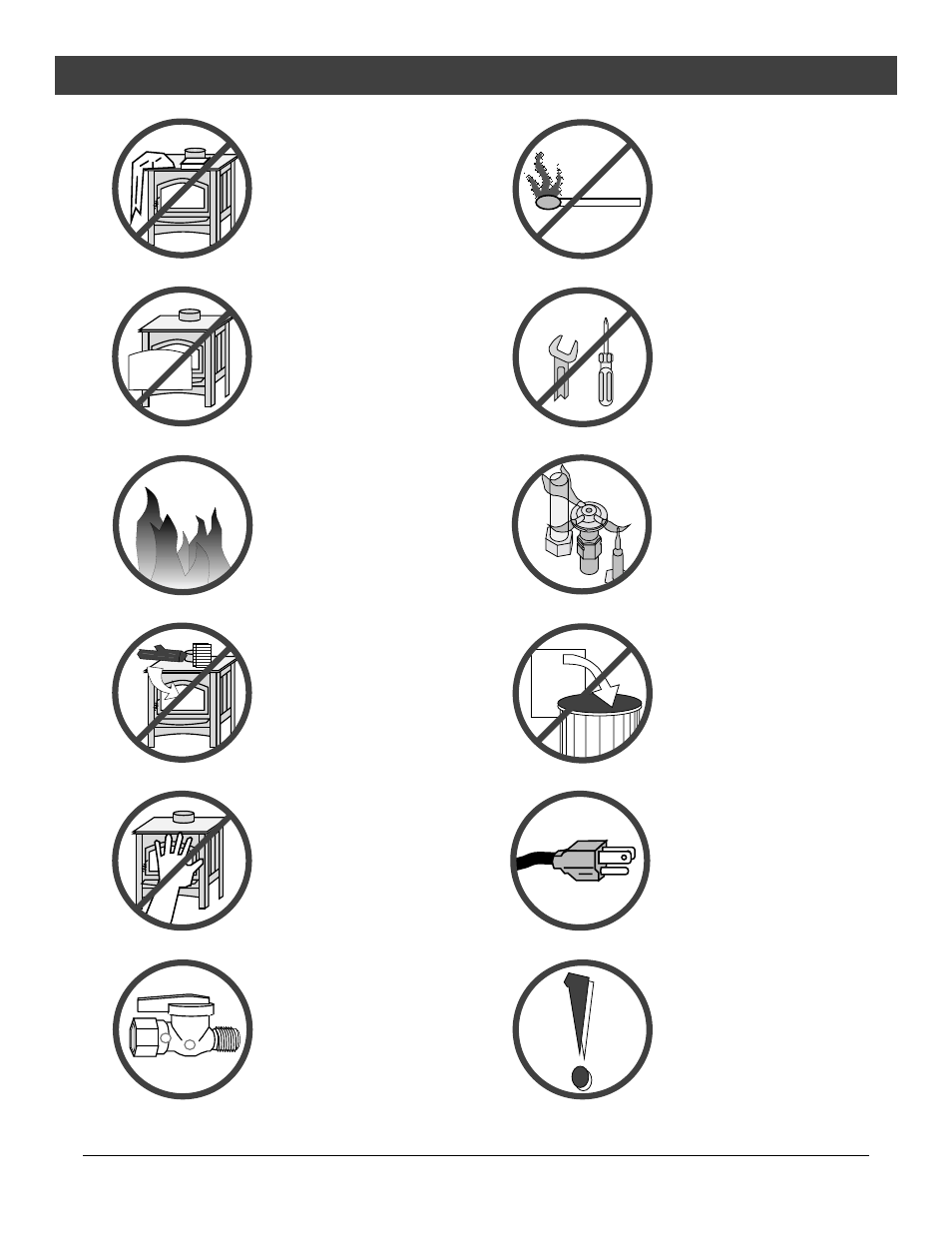 Safety precautions | Avalon Stoves Freestanding Stove User Manual | Page 5 / 42