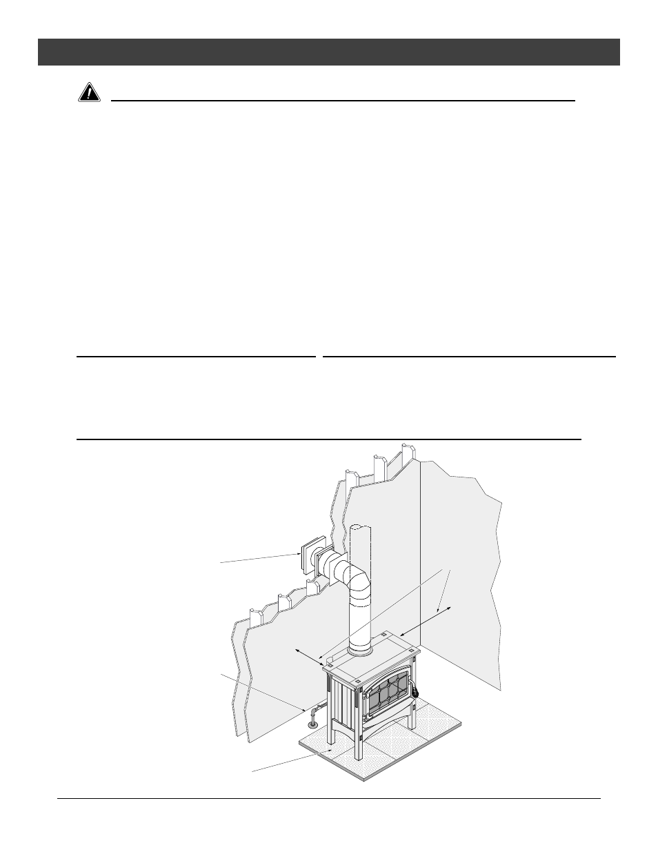 Installation, Installation warnings, Packing list | Additional items required, Installation overview | Avalon Stoves Freestanding Stove User Manual | Page 7 / 42