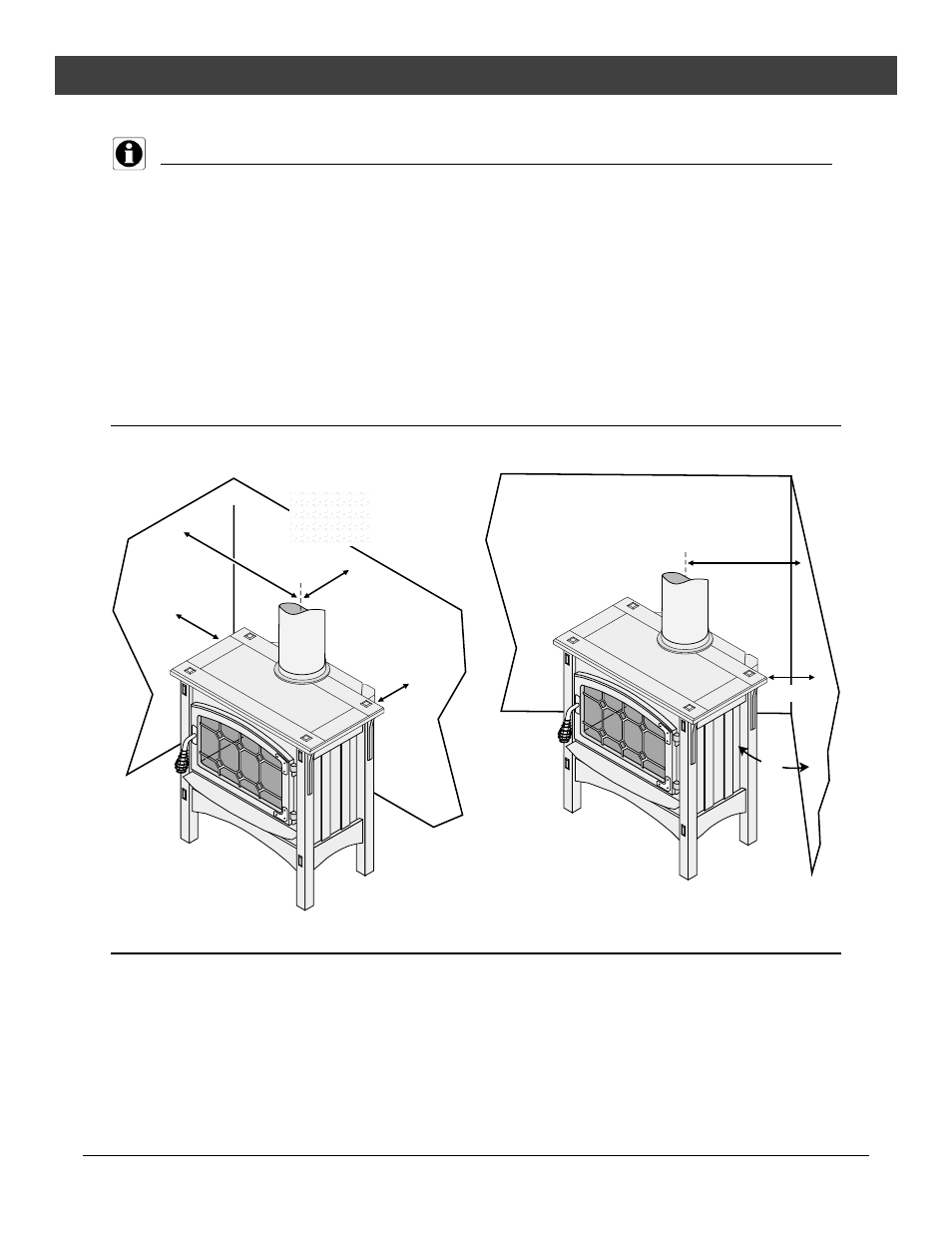 Installation, Installation hints, Stove clearances | Mobile home requirements | Avalon Stoves Freestanding Stove User Manual | Page 8 / 42