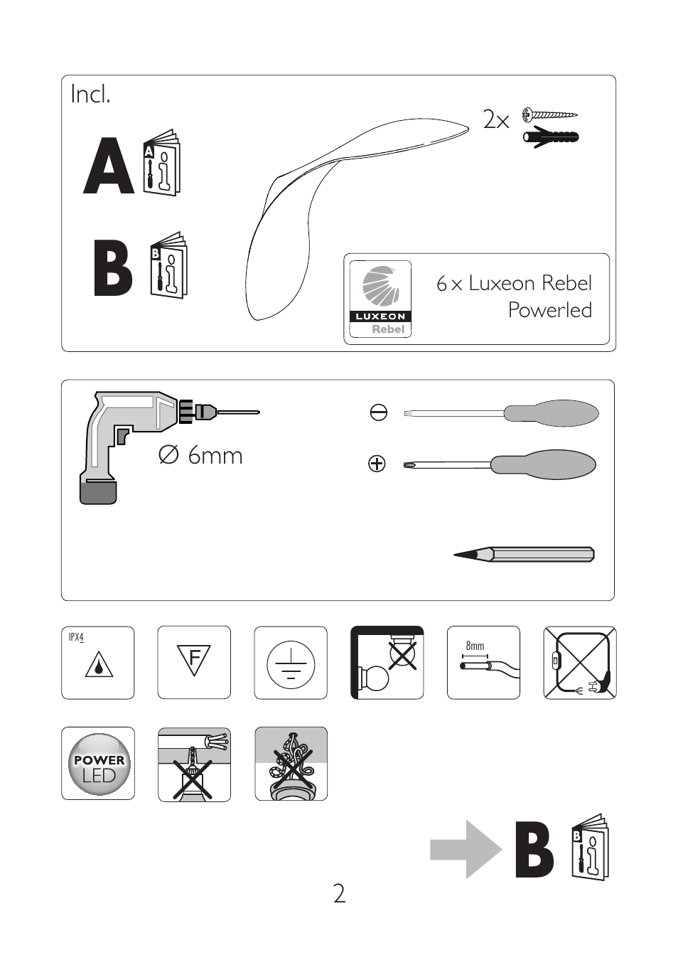 Philips Ledino Wandleuchte User Manual | Page 2 / 38