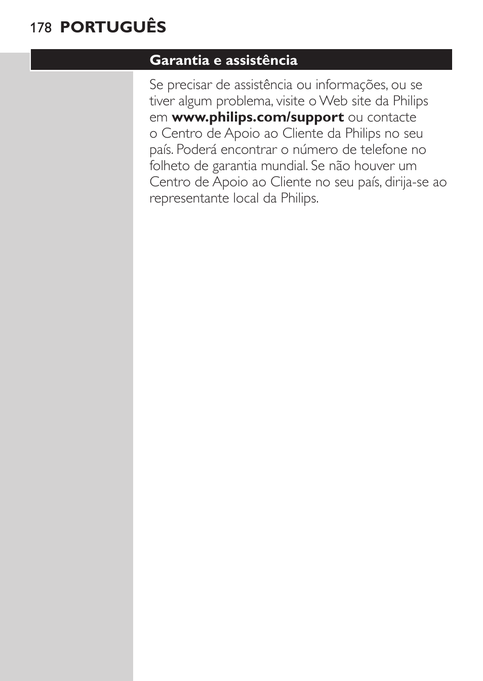 Philips MULTIGROOM Series 5000 Wasserdichtes Multitrim-Set GESICHT HAAR User Manual | Page 178 / 210
