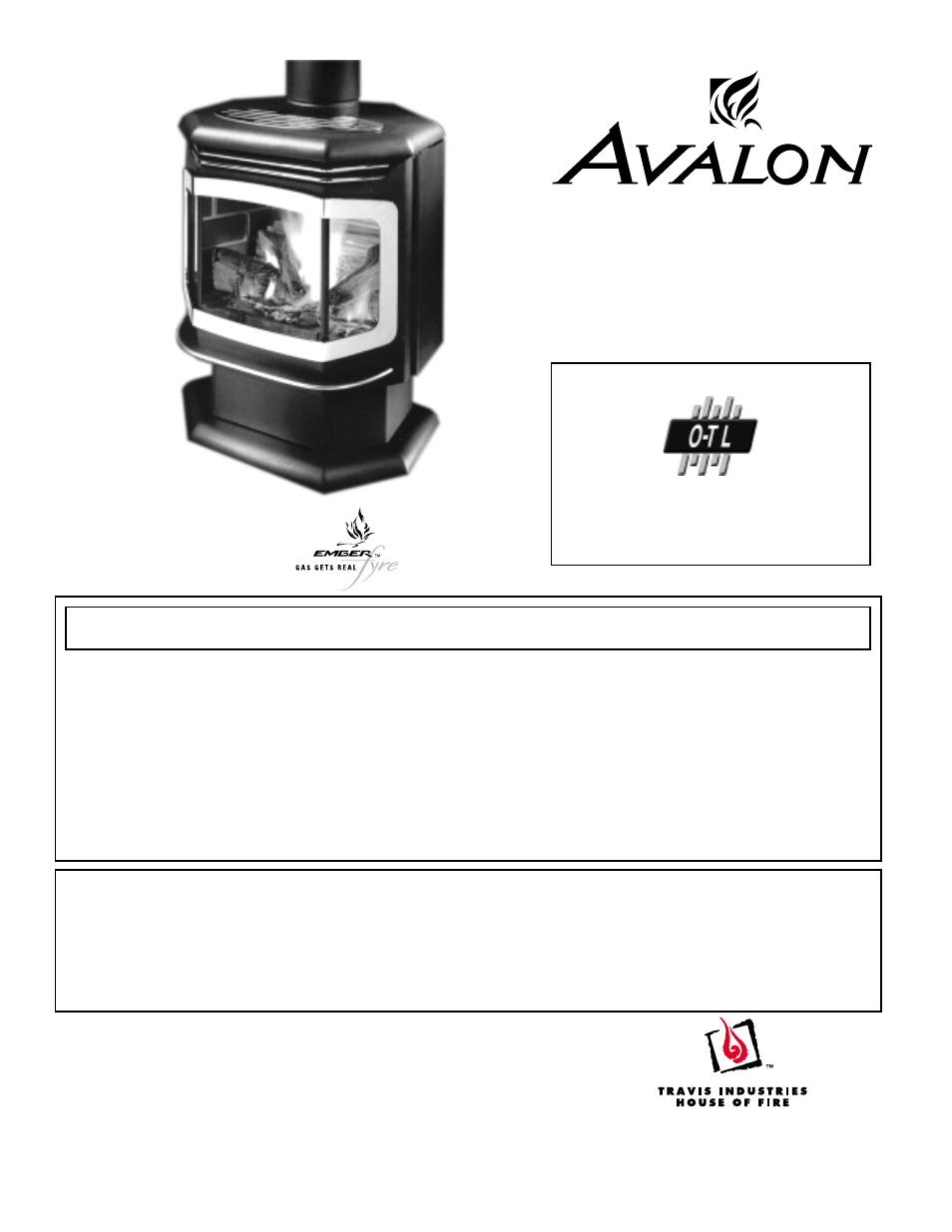 Avalon Stoves Cedar EF User Manual | 42 pages
