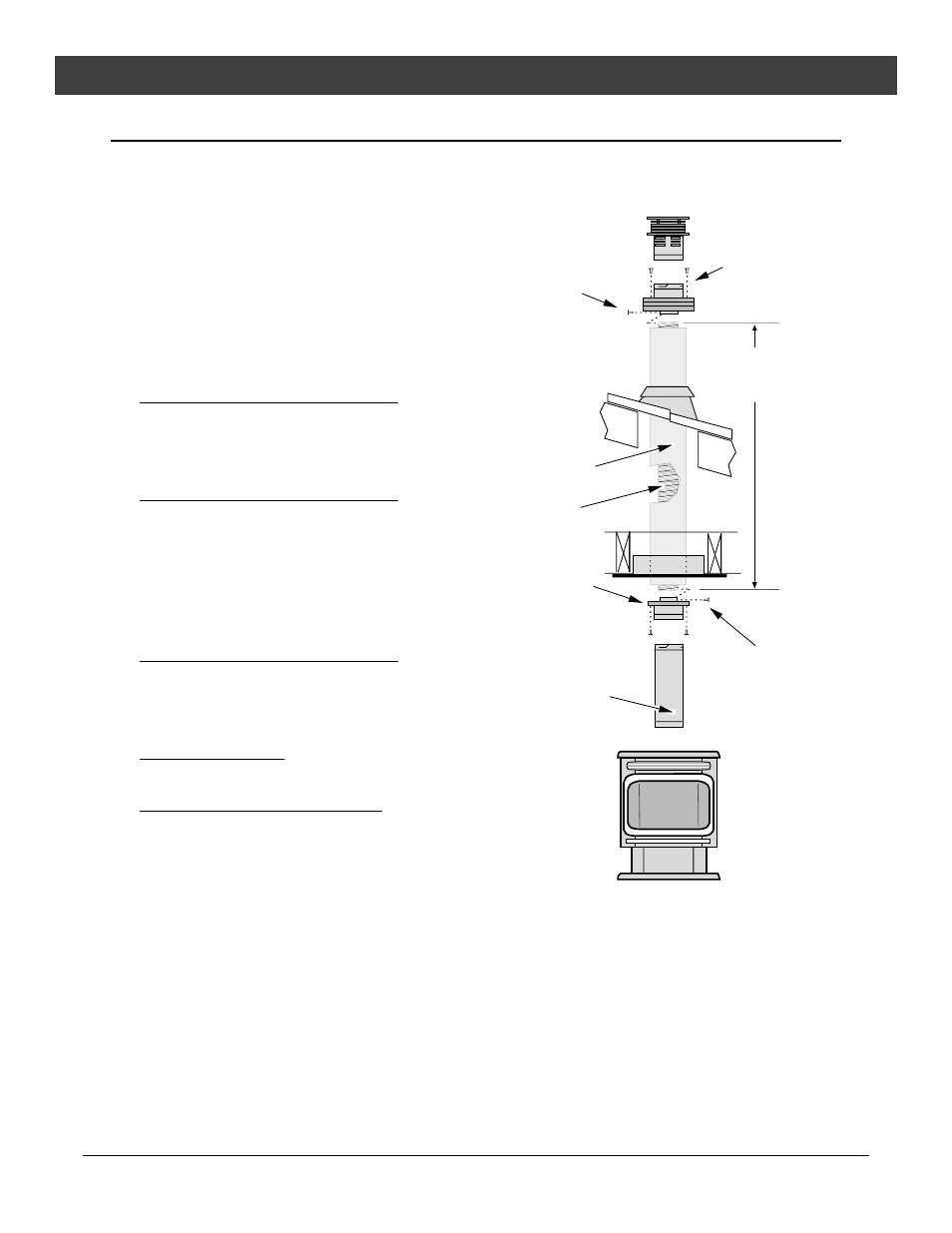 Installation addenda, Addendum #1 class a chimney conversion kit | Avalon Stoves Cedar EF User Manual | Page 40 / 42