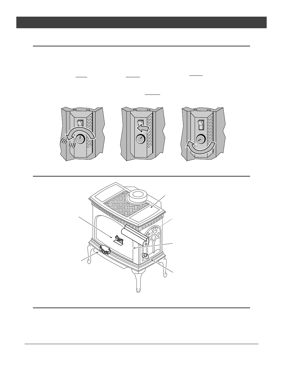 Operation, Adjusting the blower speed (optional), Normal operating sounds | Normal operating odors | Avalon Stoves Direct Vent Freestanding Stove User Manual | Page 31 / 46