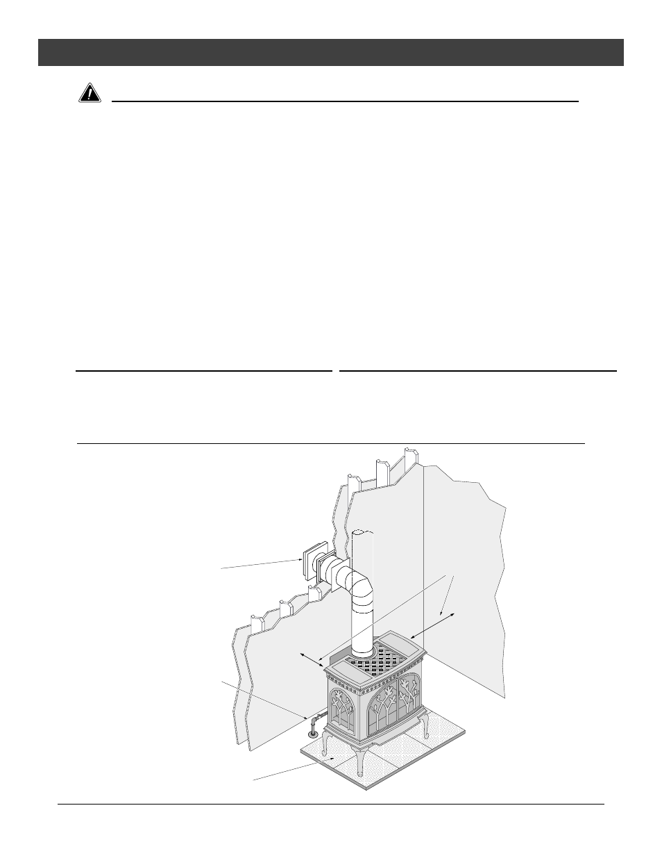 Installation, Installation warnings, Packing list | Additional items required, Installation overview | Avalon Stoves Direct Vent Freestanding Stove User Manual | Page 7 / 46