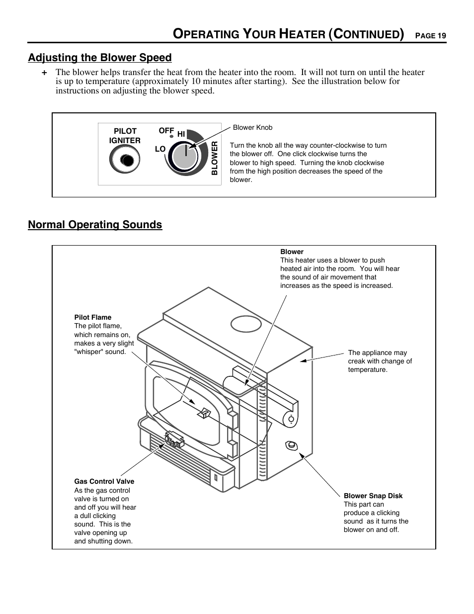 Avalon Stoves CHELAN B-VENT 700 B-VENT User Manual | Page 19 / 34