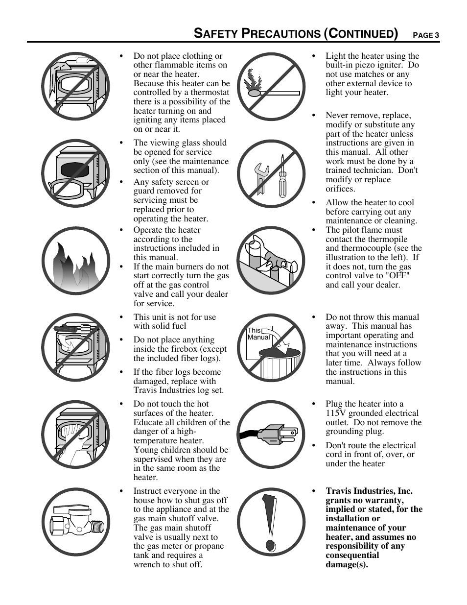 Avalon Stoves CHELAN B-VENT 700 B-VENT User Manual | Page 3 / 34