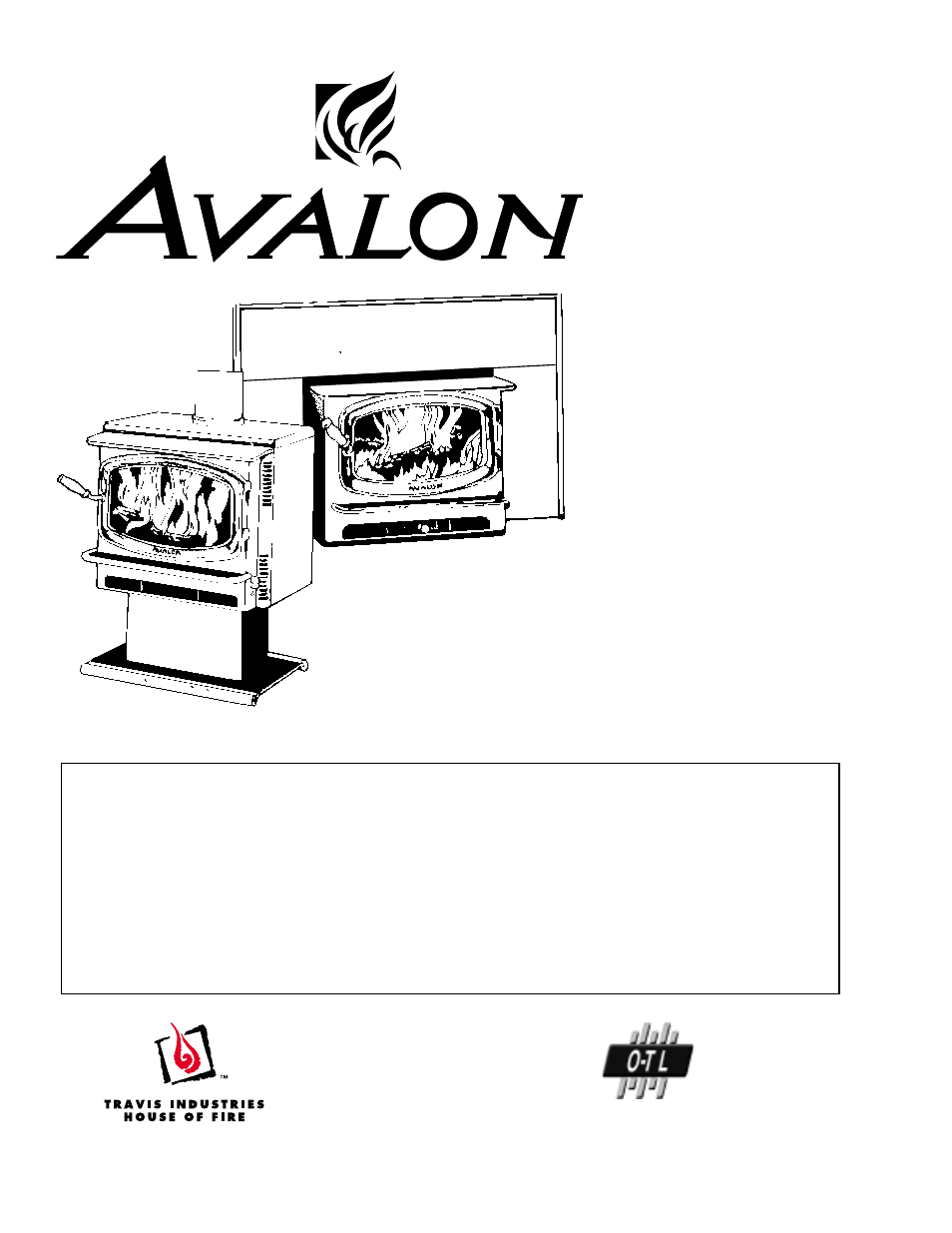 Avalon Stoves 745 User Manual | 44 pages