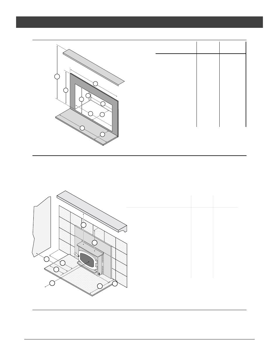 Insert installation, Insert size requirements (see illustration below), Insert placement requirements | Hearth requirements, Minimum clearances | Avalon Stoves 745 User Manual | Page 18 / 44