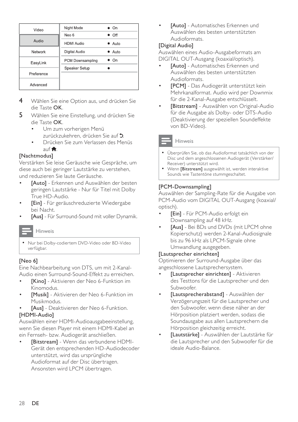 Philips 8000 series Blu-ray Disc-Player User Manual | Page 27 / 59