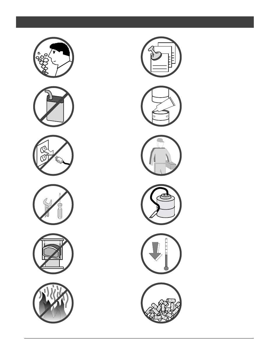 Safety precautions | Avalon Stoves Avalon Pellet Stove Astoria PS User Manual | Page 4 / 42
