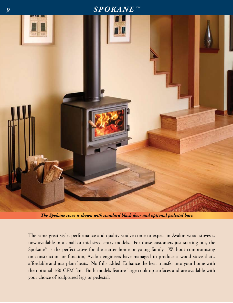 Avalon Stoves Wood Burning Stove & Insert User Manual | Page 10 / 24