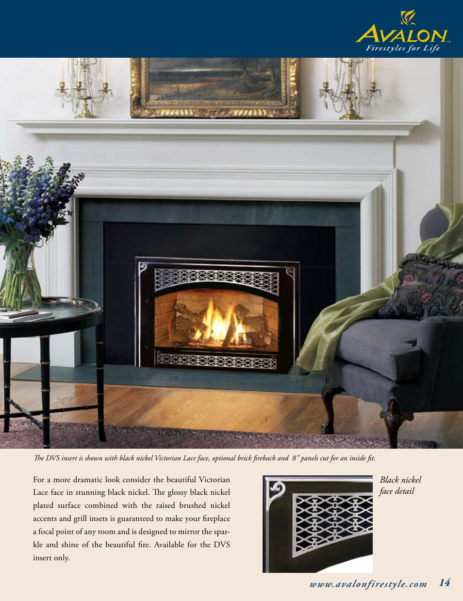 Avalon Stoves Gas Stove & Fireplace User Manual | Page 15 / 24