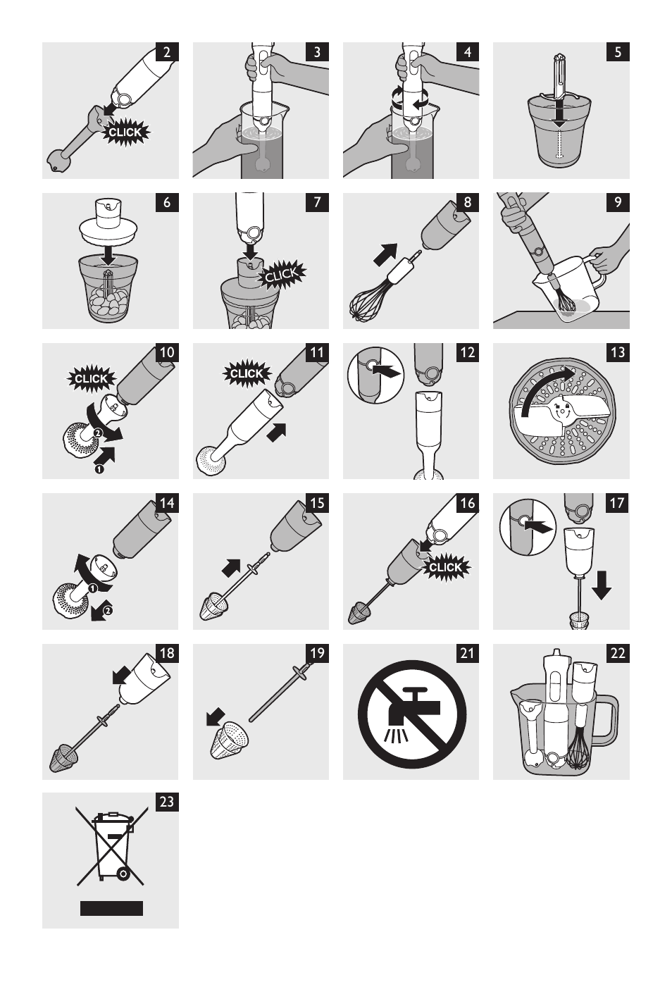 Philips Avance Collection Stabmixer User Manual | Page 134 / 136