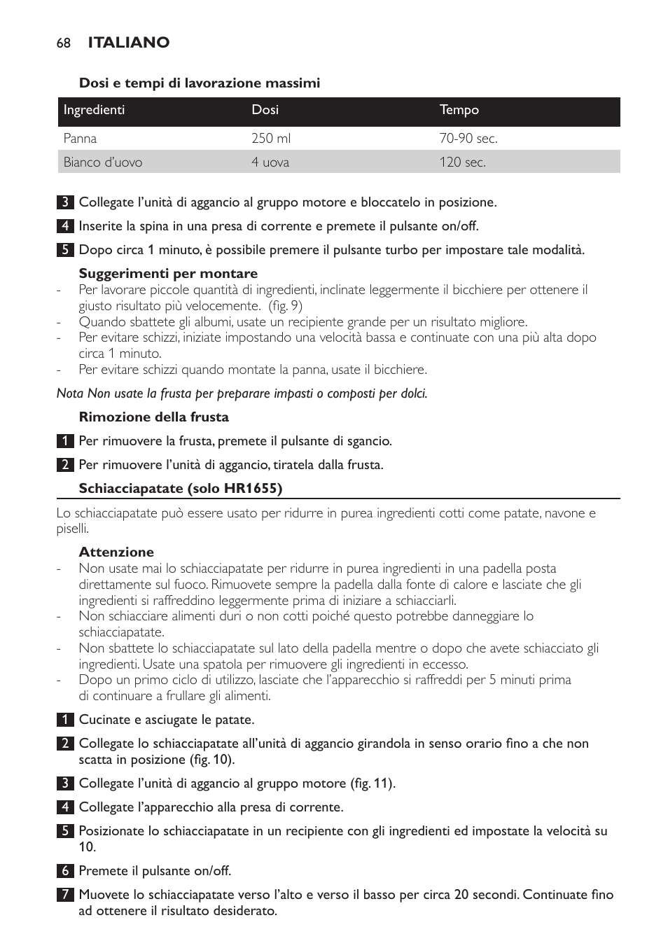 Philips Avance Collection Stabmixer User Manual | Page 68 / 136