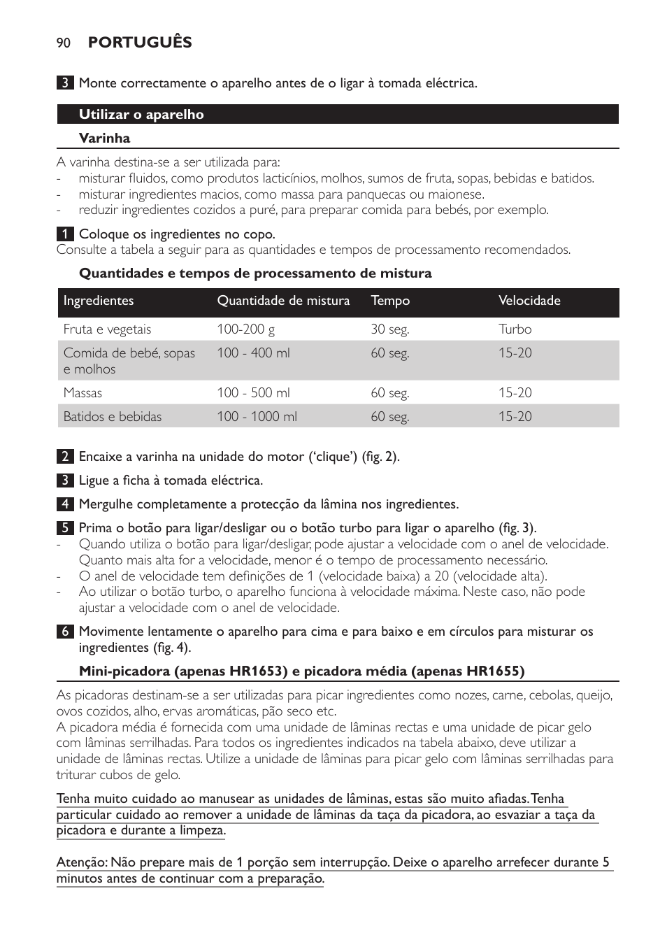 Philips Avance Collection Stabmixer User Manual | Page 90 / 136