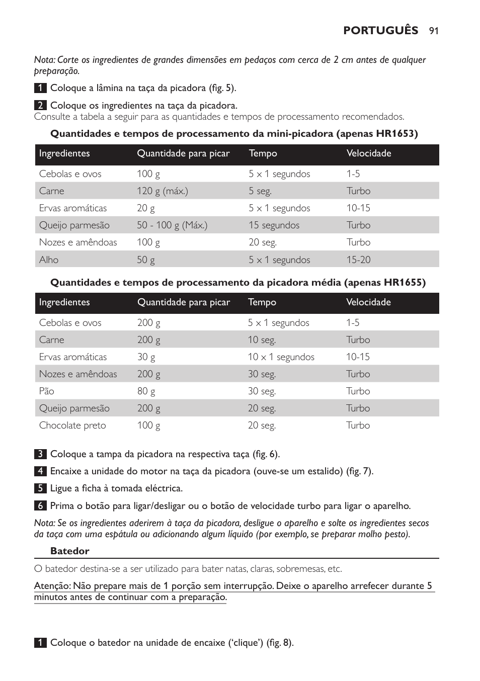 Philips Avance Collection Stabmixer User Manual | Page 91 / 136