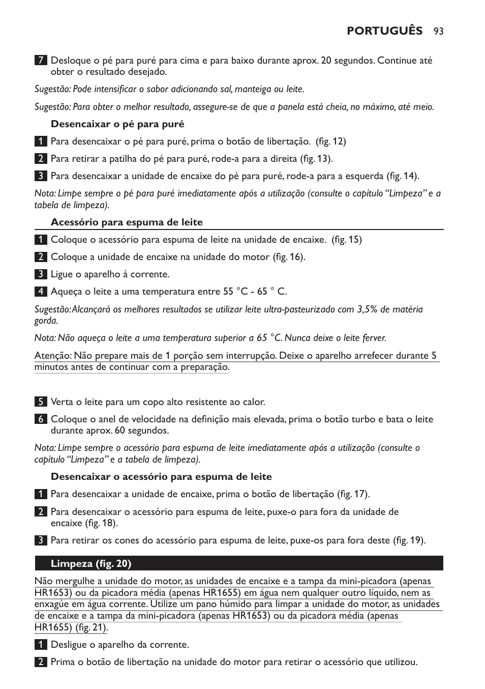 Philips Avance Collection Stabmixer User Manual | Page 93 / 136