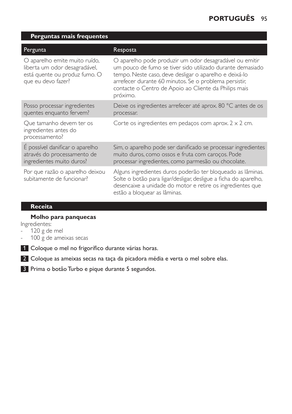 Philips Avance Collection Stabmixer User Manual | Page 95 / 136