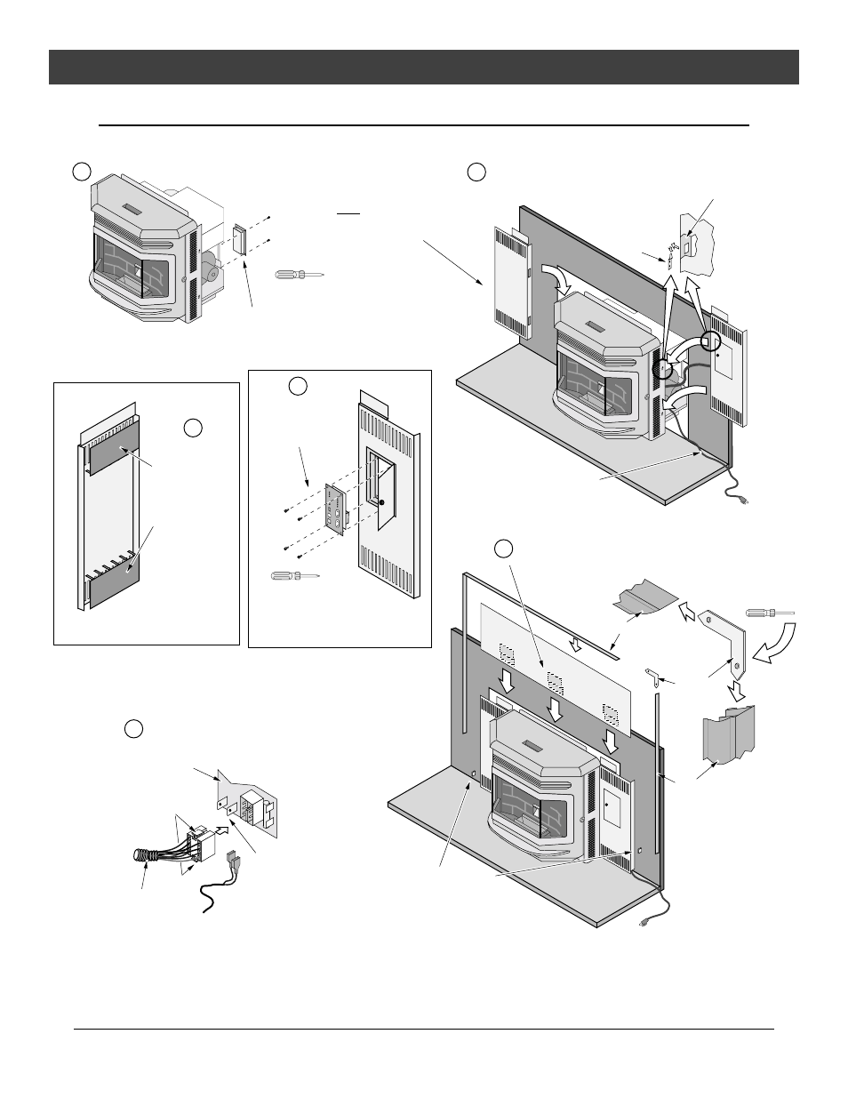 Installation, Surround panel & circuit board installation | Avalon Stoves Indoor Fireplace User Manual | Page 14 / 40