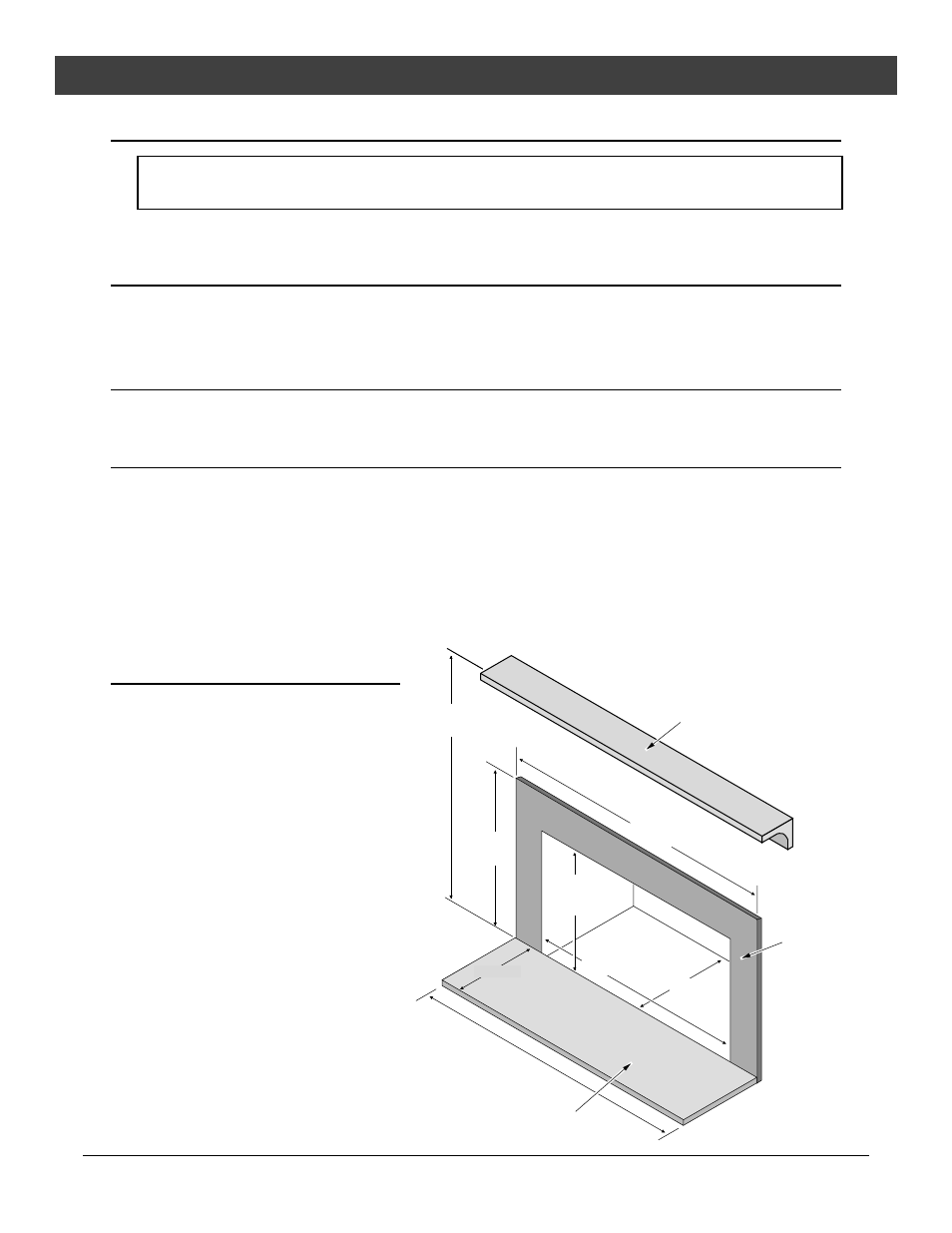 Installation, Before you begin, Packing list | Installation options, Planning the installation, Minimum fireplace size | Avalon Stoves Indoor Fireplace User Manual | Page 7 / 40