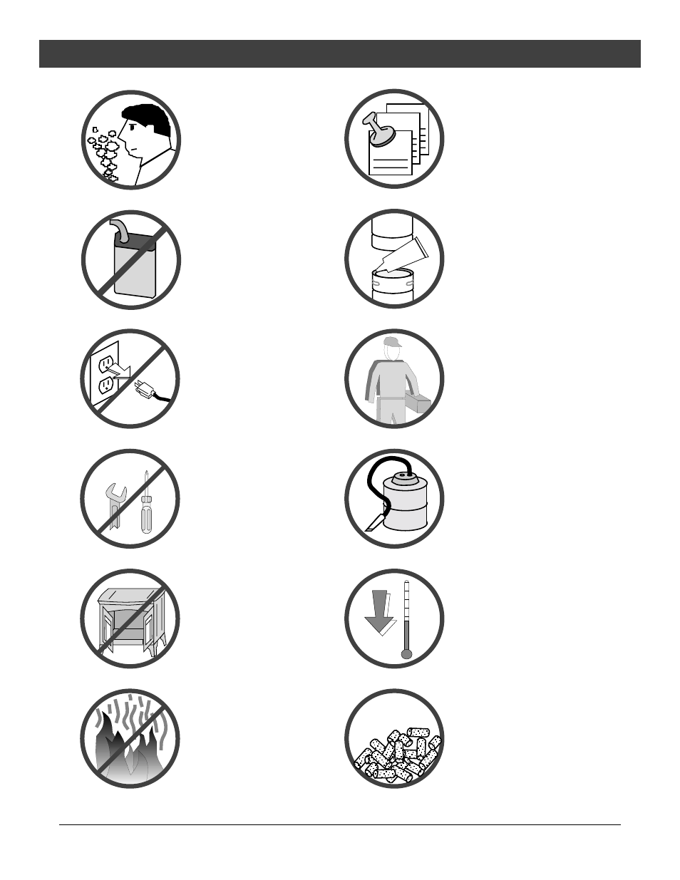 Safety precautions | Avalon Stoves Arbor PS User Manual | Page 4 / 42