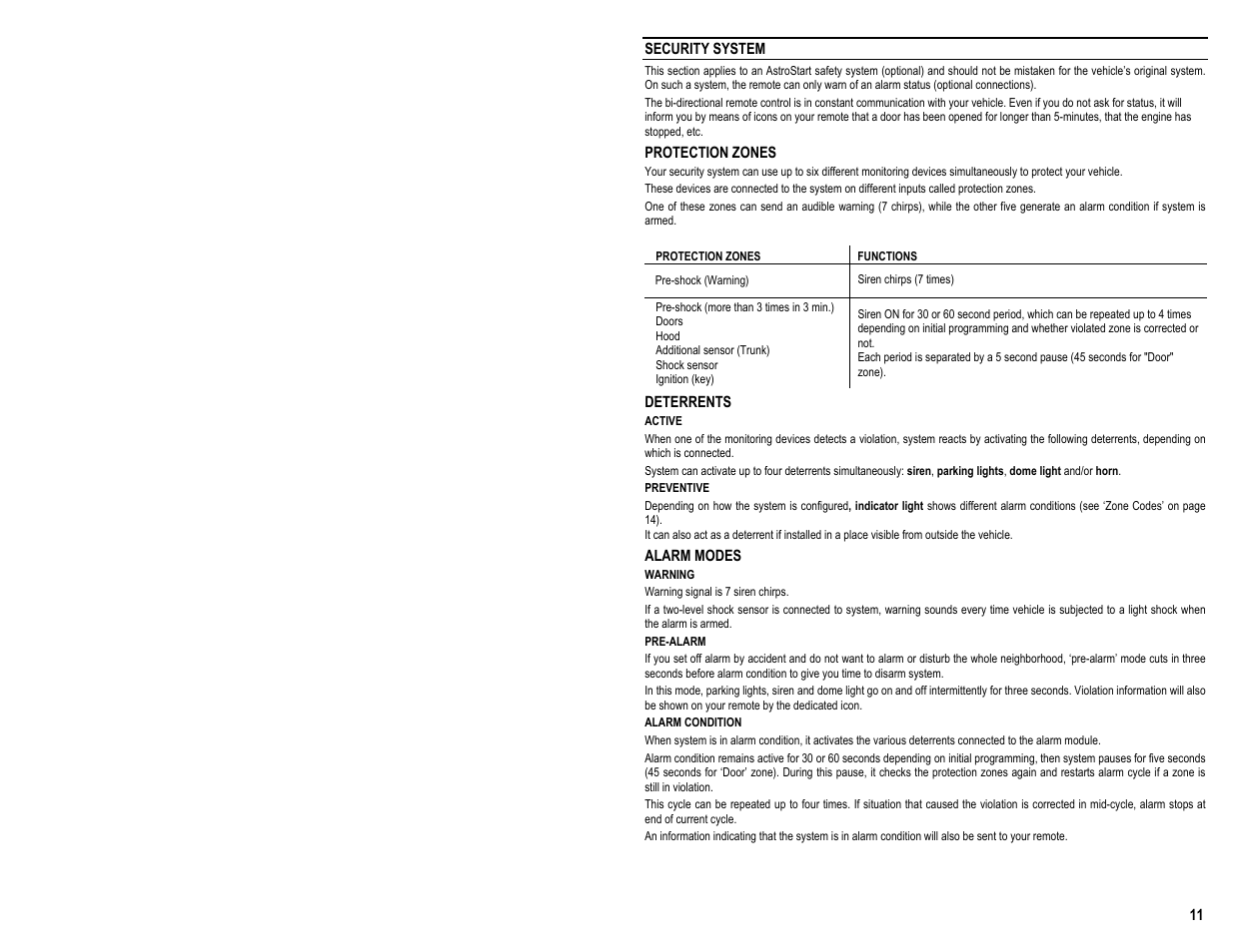 AstroStart 2305A User Manual | Page 13 / 24