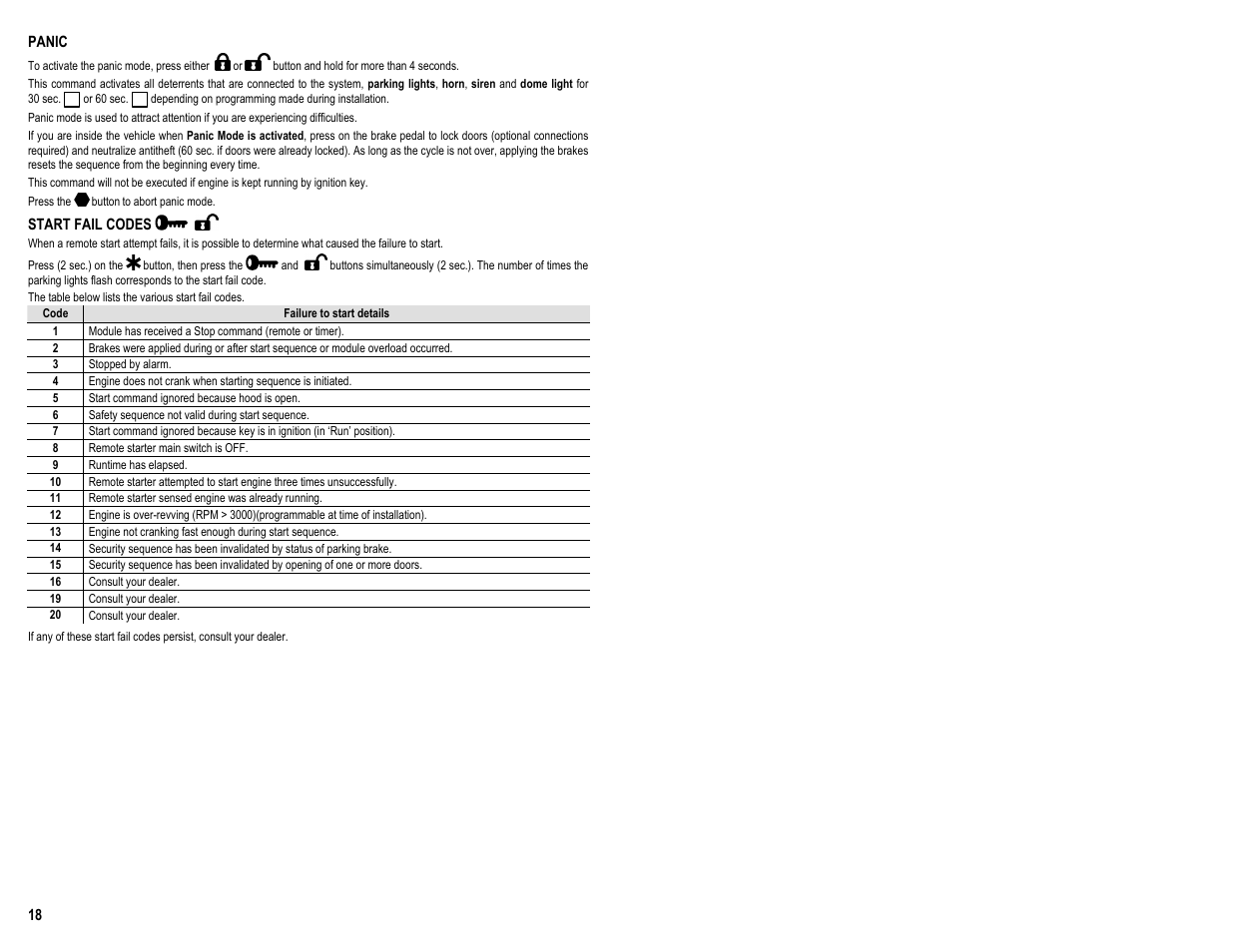 AstroStart 2305A User Manual | Page 20 / 24