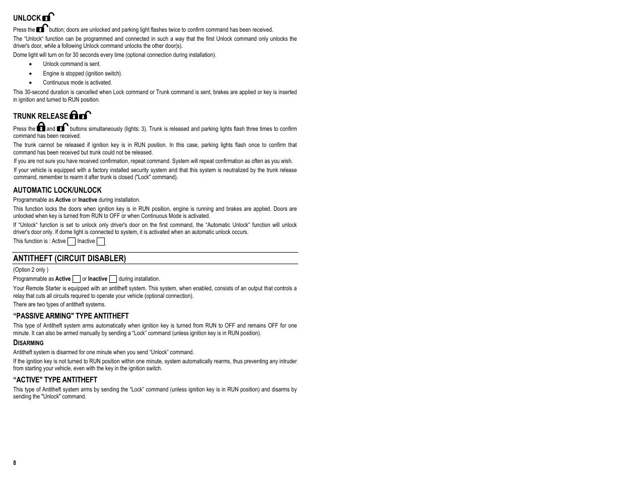 AstroStart 803U User Manual | Page 10 / 12