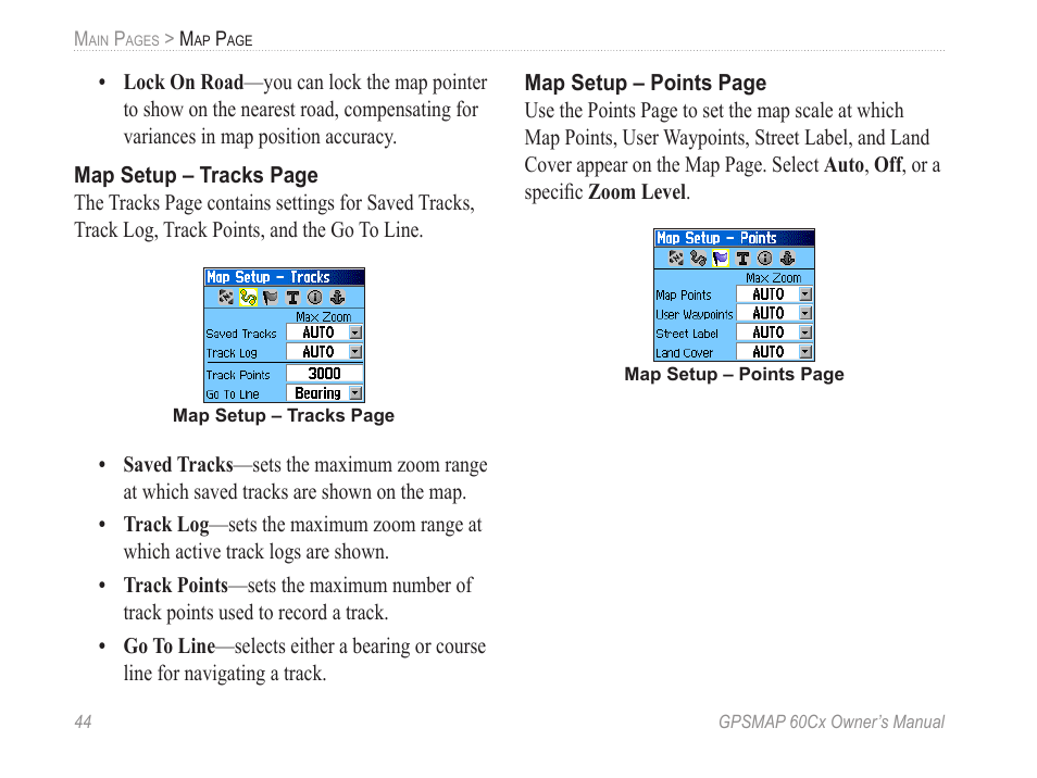Garmin GPSMAP 60Cx User Manual | Page 54 / 100