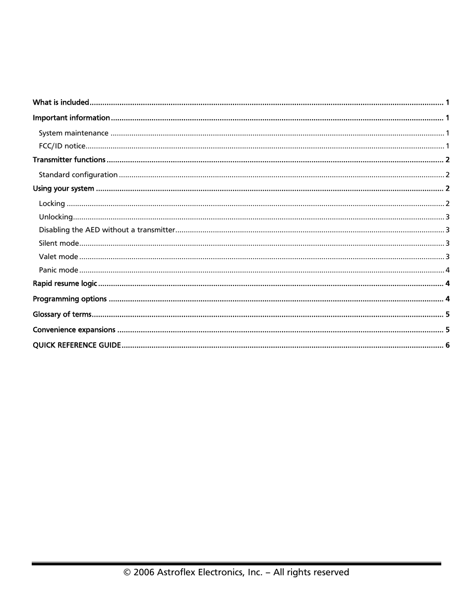 Astroflex VKE-103 User Manual | Page 2 / 8