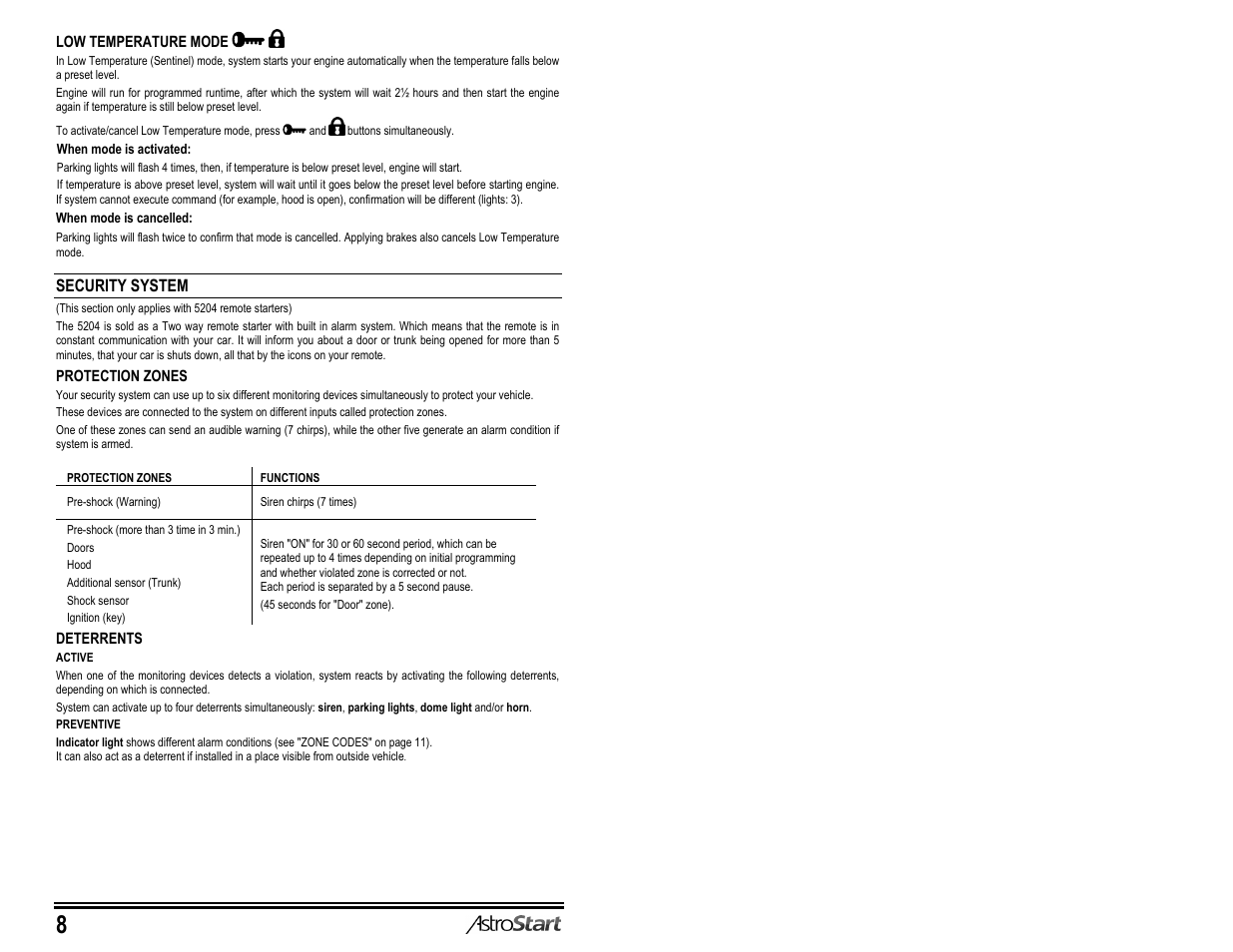 AstroStart 5204 User Manual | Page 10 / 18